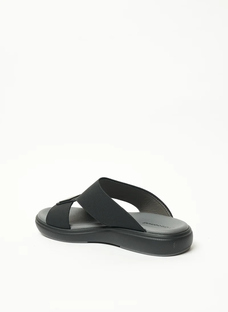 Geoomnii Geoomnii Mens Arabic Sandals Black