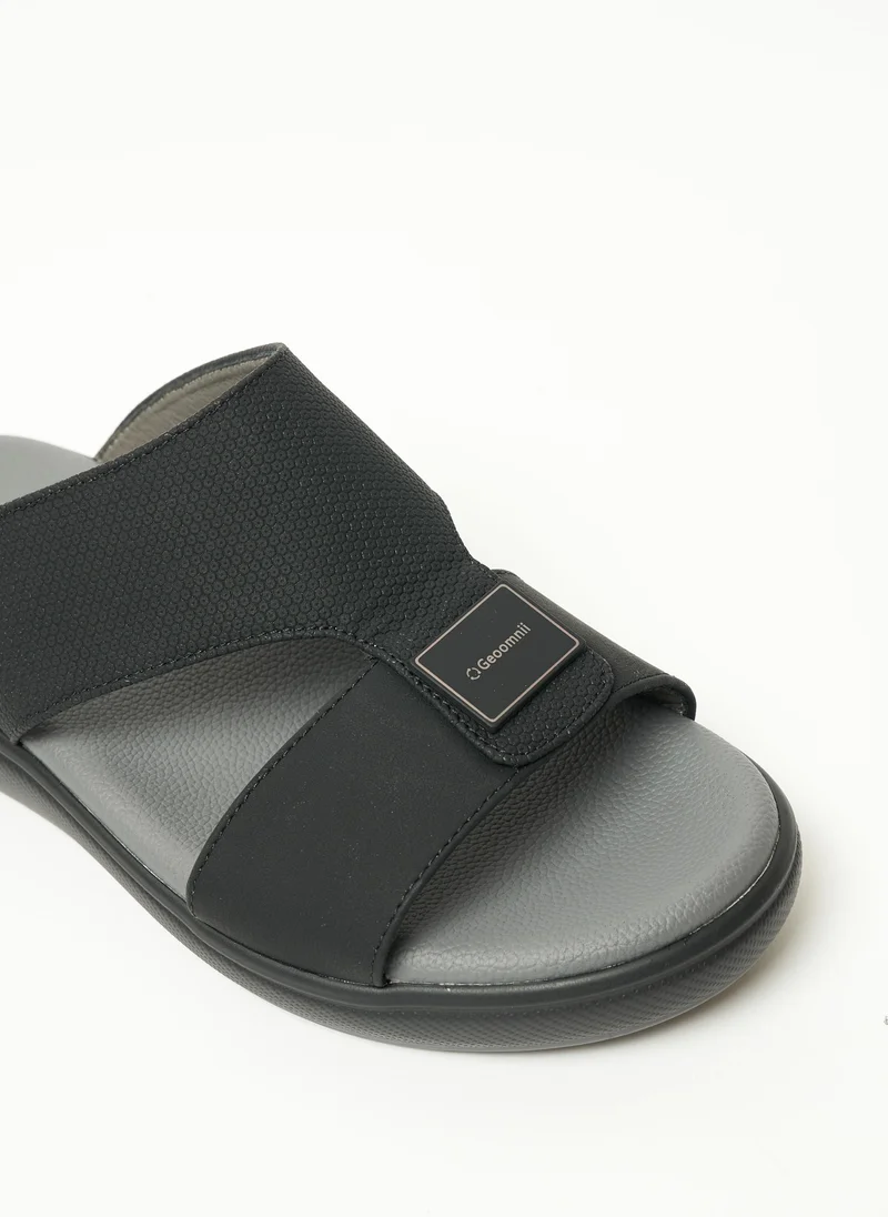 Geoomnii Geoomnii Mens Arabic Sandals Black
