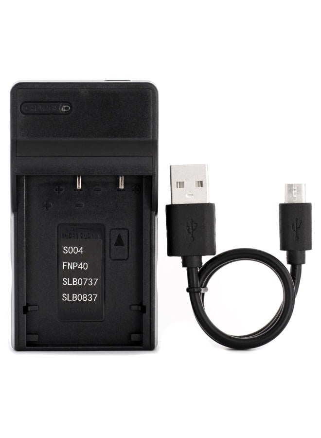 Norifon شاحن USB LCD NP-40 لكاميرات فوجي فيلم فاين بيكس F402، F403، F420، F455، F460، F470، F480، F610، F650، F700، F710، F810، F811، J50، V10، Z1، Z2 والمزيد - Image 1