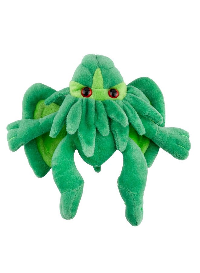 Toy Vault Mini Cthulhu Plush, 8-Inch; Stuffed Horror Toy Based on H.P. Lovecraft's Weird Fiction, Small Size - Image 1