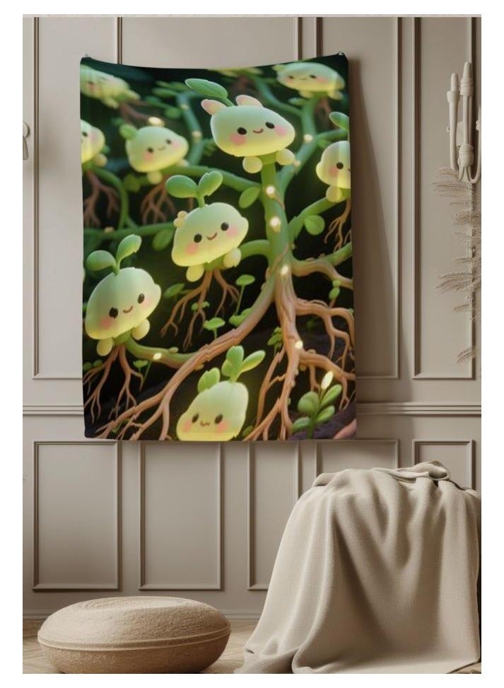 عام بطانية رقيقة من الفانيلا (دافئة ومريحة، ومناسبة للنوم واستخدام الألعاب وإزالة الغبار ومقاومة للرمل) 150 سم * 200 سم - 1156 - Image 3