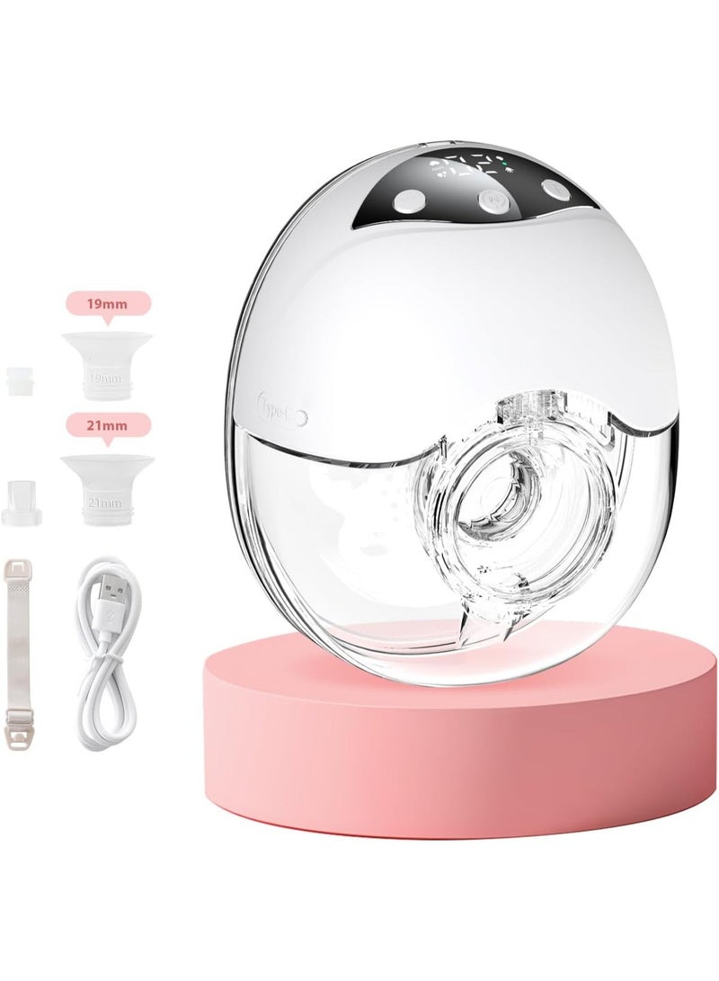 Original cordless and wearable breast pump – 4 modes, 12 levels – 19/21/24 mm sizes – Portable electric breast pump for breastfeeding - Image 1