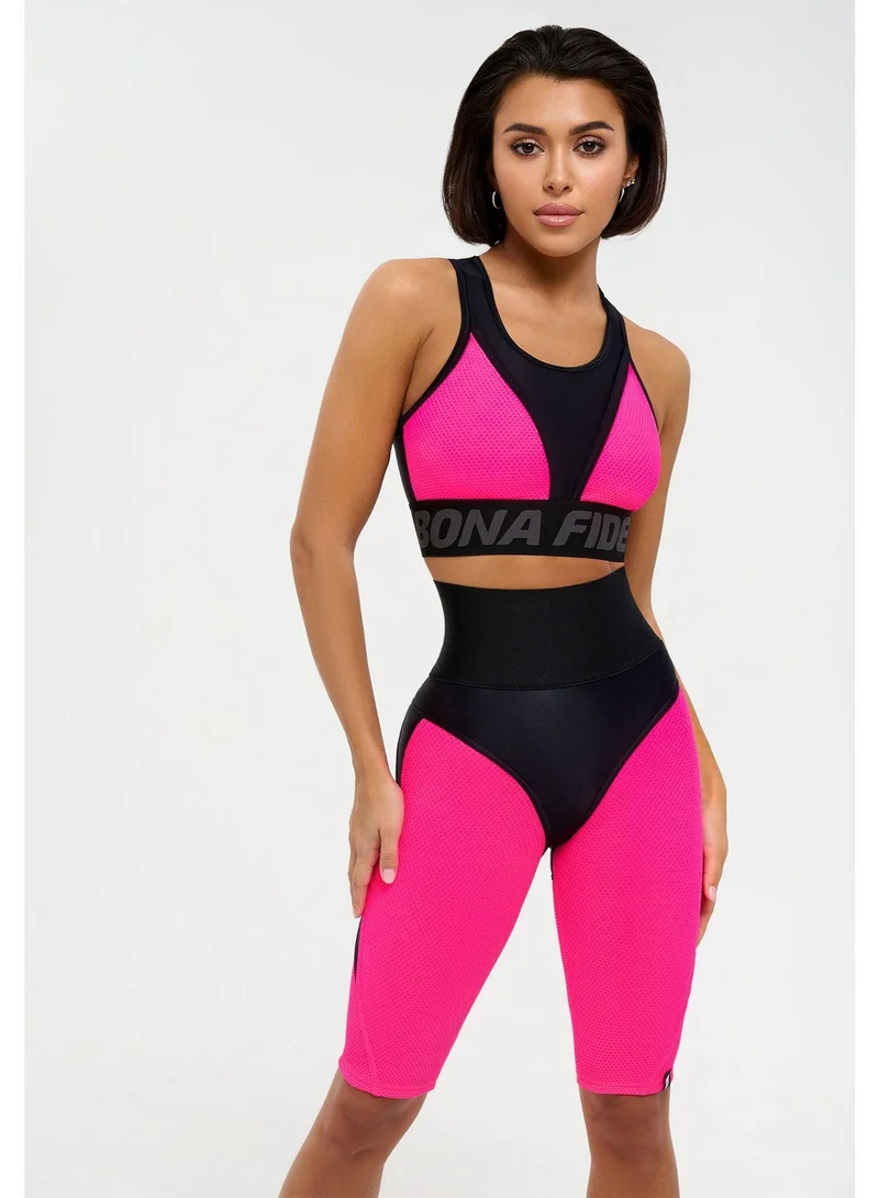 Bona Fide Top for Top Neon Pink High Support Sports Bra for Women for Women | Best Price UAE