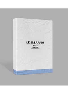 LE SSERAFIM Le Sserafim Easy Vol.2 Featherly Lotus Version 3rd Mini Album Kpop CD Folding Poster Photocard Postcard Booklet Sticker Lyric book  - Image 1