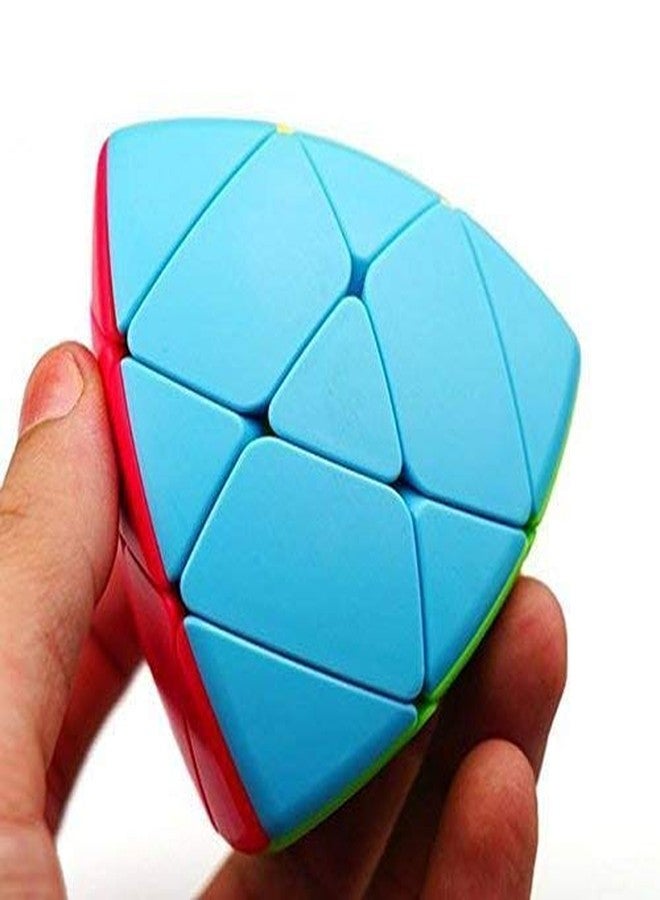 DUL DUL Stickerless Mastermorphix Pyramid Circular Mind Maze Speed Cube - Image 1