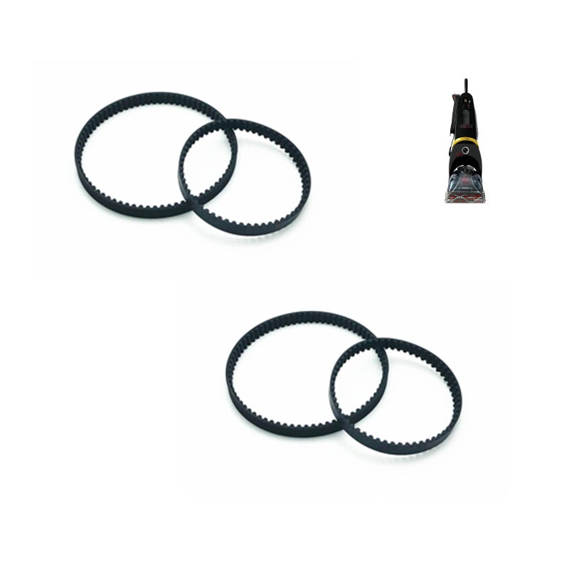 CPAI CPAI Replacement Belts for Bissell ProHeat 2X VacuumCompatible with Models 1383R138392009300940095008920892038920V47A2166Q466Q42Series 4 Belt