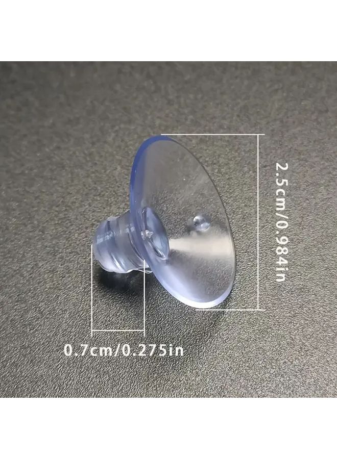 50PCS Transparent Fixing Suction Cups Easy Installation Without Drilling Holes - Image 3
