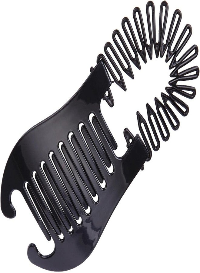 VALUEVIBES Interlocking Banana Hair Clips - No-Slip Hair Combs for Women & Girls | Korean Banana Hairpin for Thick & Thin Hair | Easy Styling(packof3) - Image 1