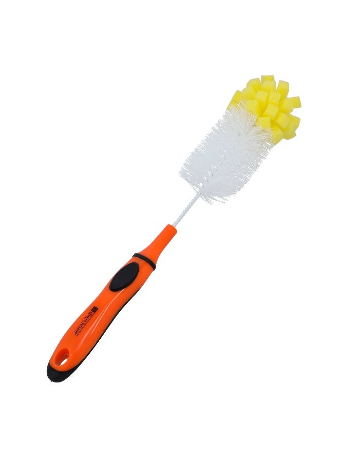 Royalford Bottle Brush Premium Quality Cleaning Accessories 34X7.5X7.5Cm Multicolour - Image 2