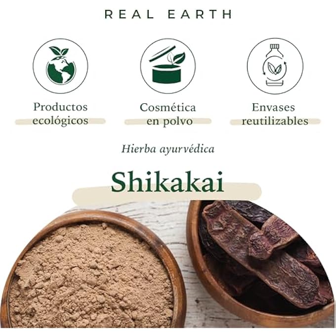 SHIKAKAI POWDER (227G) ORGANIC SHAMPOO FOR SOFT AND SHINY HAIR; NATURAL AND MOISTURISING SHOWER SHAMPOO FOR GROWTH & CARE OF HAIR & SCALP - Image 3