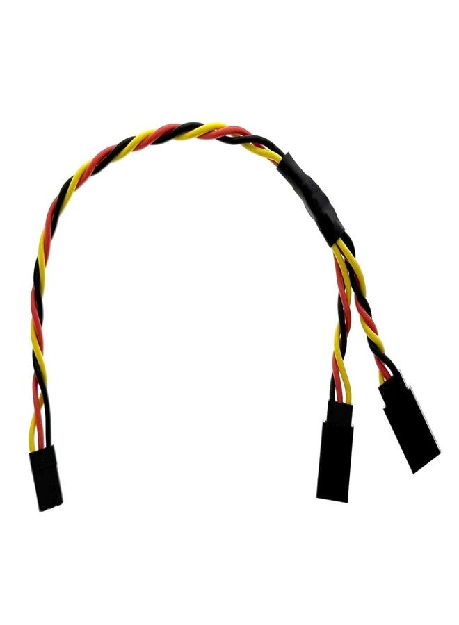 BackBay R/C BackBayRC - 20CM 20awg Y Servo Splitter/Extension Wire - 100 Strands for RC Vehicles, Drones, E-Bikes - 5 Wires per Pack - Image 2