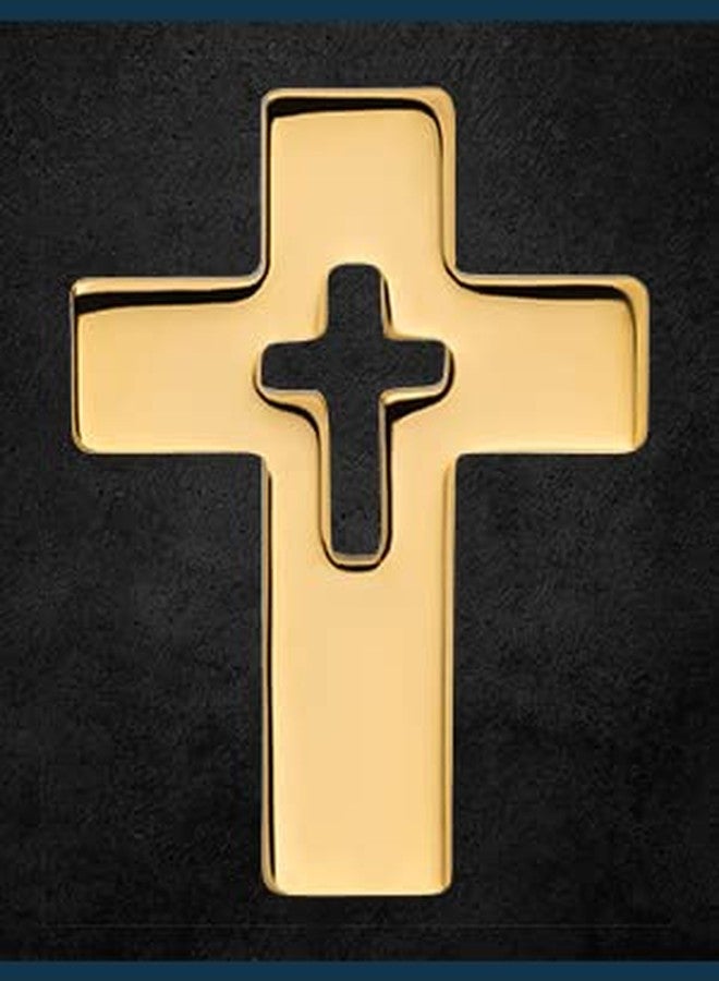 MaMeMi Gold-Plated CROSS PIN - Elegant Religious Brooch - Christian Faith Accessory - Stylish Gold Cross Jewelry for Men and Women - Great Gift for Baptism, Confirmation, or Religious Celebrations Approx 0.8 x 0.4 inches - Image 2