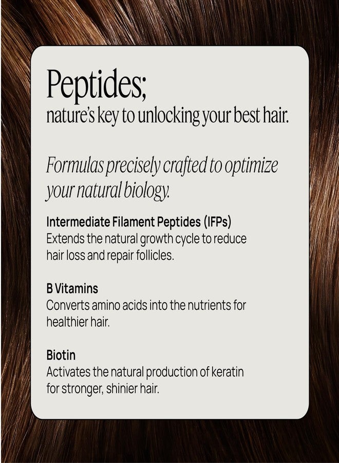 Omi Hair Growth Peptides Gummies, Doctor Recommended, Patented Follicle Fortifying Biotechnology, Clinically Shown to Reduce Hair Loss, 1-Month Supply - Image 4