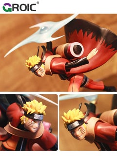 GROIC Naruto Action Figure, Uzumaki Naruto Figure, Naruto Anime Figure Model Desk Decoration Action Figure Naruto Style Statue Figure Naruto, Uzumaki Naruto Collectibles, Decorations  - Image 5