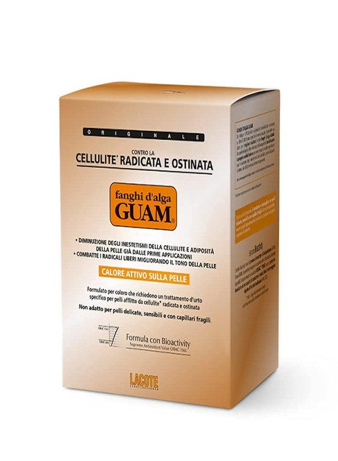 Guam Anti-cellulite Body Wrap for Thighs, Legs, MAX STRENGTH Hot Mud for Stubborn Cellulite, Clay Body Mask with Caffeine, Seaweed and Essential Oils, Reduce Cellulite on Legs, (2.2LB) - Image 2