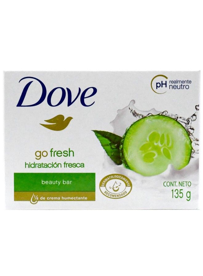 Dove Beauty Bar Soap Variety Pack Of 12 Go Fresh Shea Butter Coconut Milk White  135G - Image 5