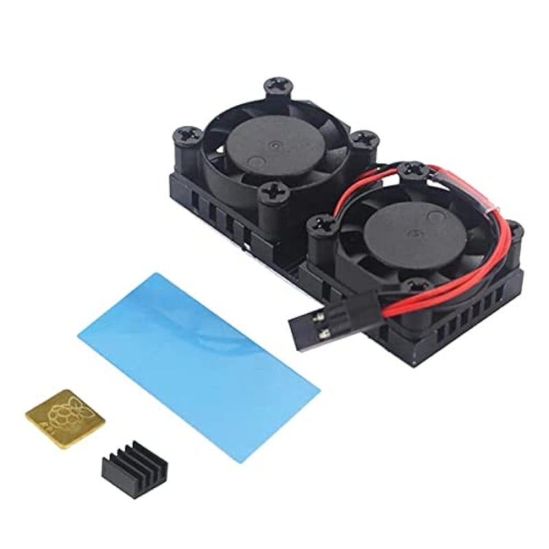 Dual Fans 5Vdc With Heatsink Cooling System - Image 2