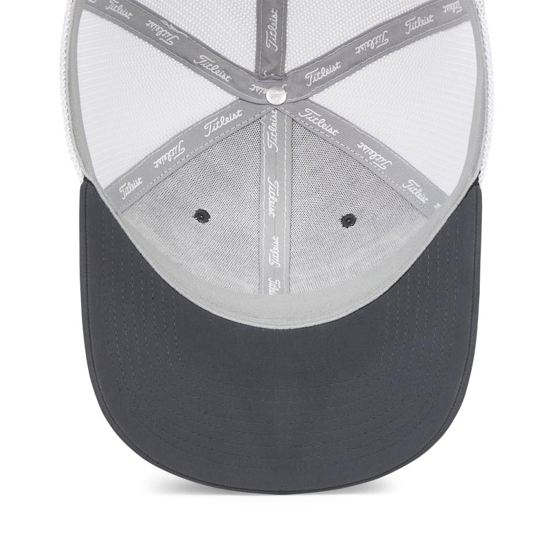 Titleist Tour Performance Mesh Golf Hat, Charcoal/White - Image 5
