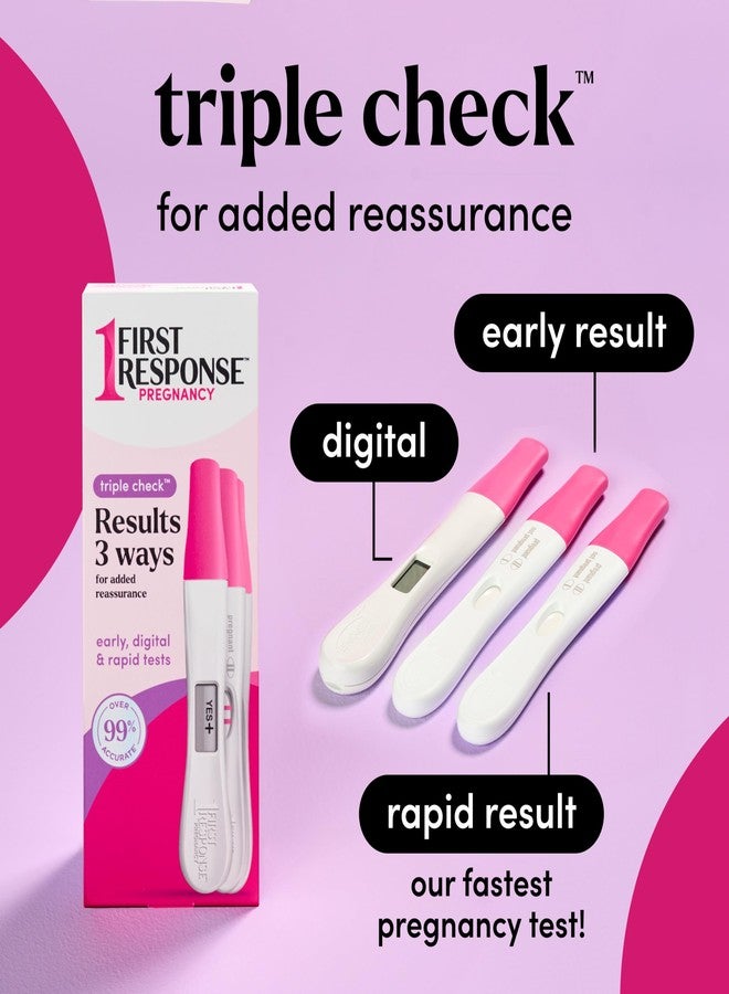 First Response Triple Check Pregnancy Test 3 ct. - Image 3