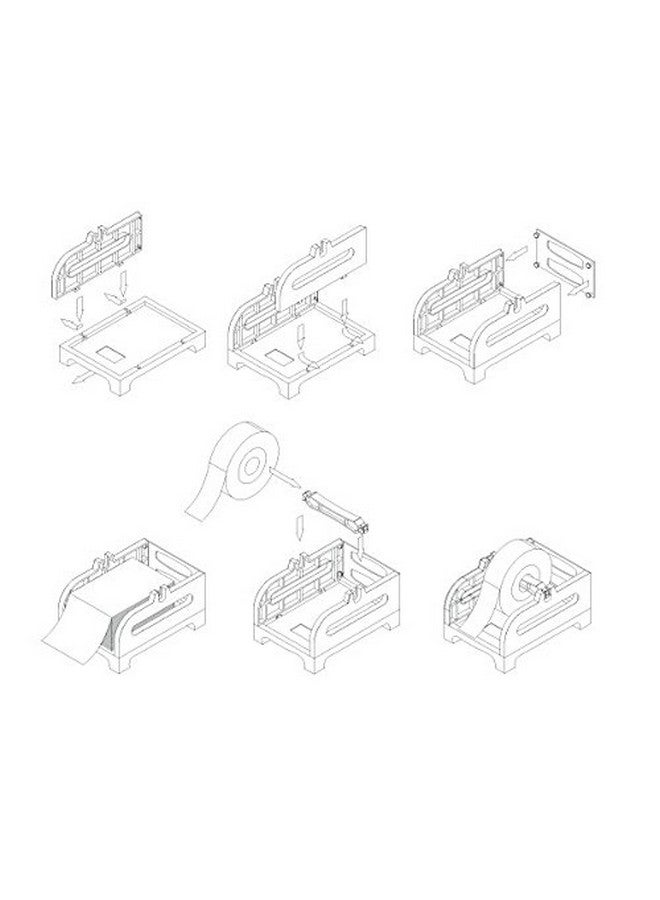 ROLLO Thermal Label Holder For Rolls And Fan-Fold Labels - Shipping Label Holder For Thermal Printer - Image 2