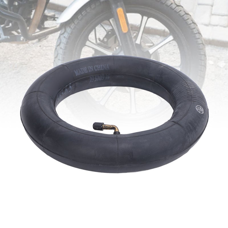 85/65-6.5-17 Inflatable Inner Tube Rubber Electric Scooter Inner Tube with Bent Valve for Replacement - Image 4