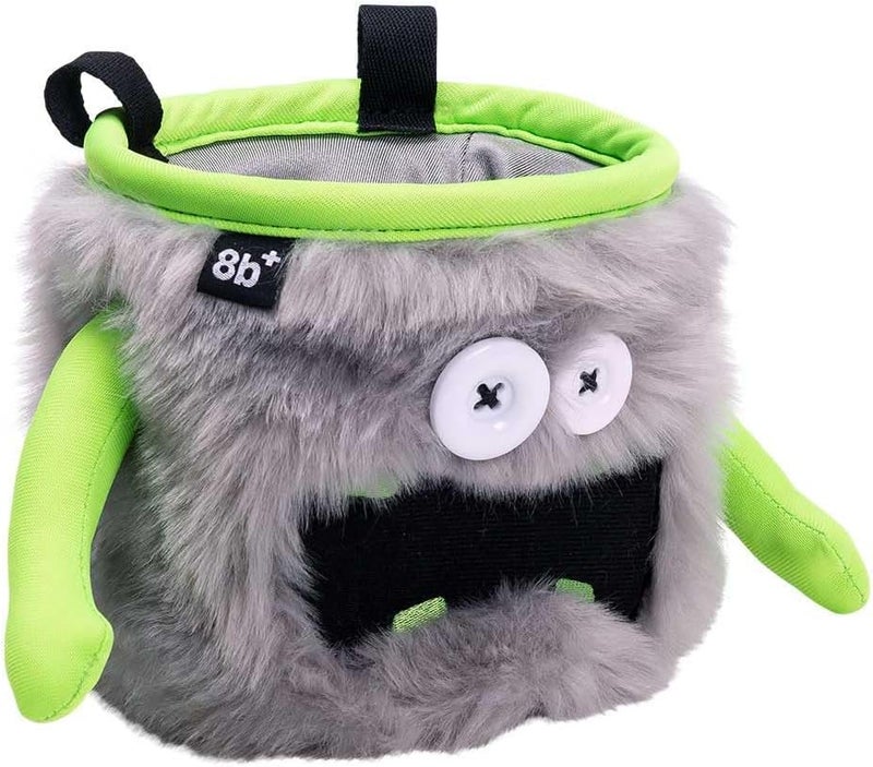 8B+ 8BPLUS 8BPLUS Chalk Bag for Climbing, Bouldering, Belt and Giftbox Included - Wide Opening - Brush Holders, for Left & Right Handers - Image 3