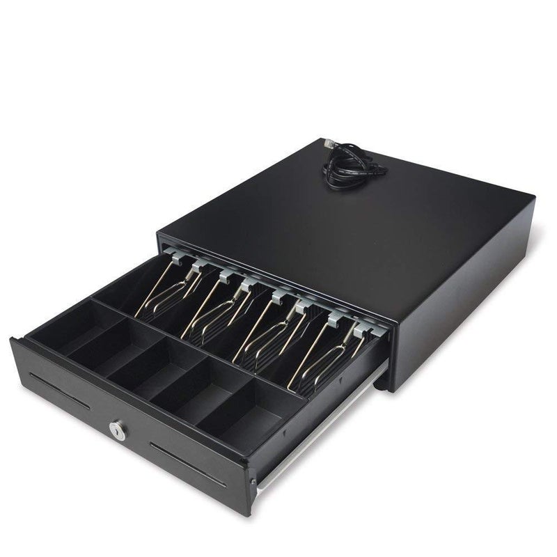 Generic Cash Register Drawer with Removable Tray, RJ11 Cable Included, Keys - Image 3