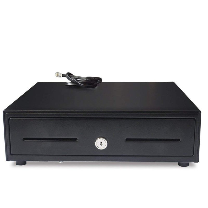 Generic Cash Register Drawer with Removable Tray, RJ11 Cable Included, Keys - Image 1