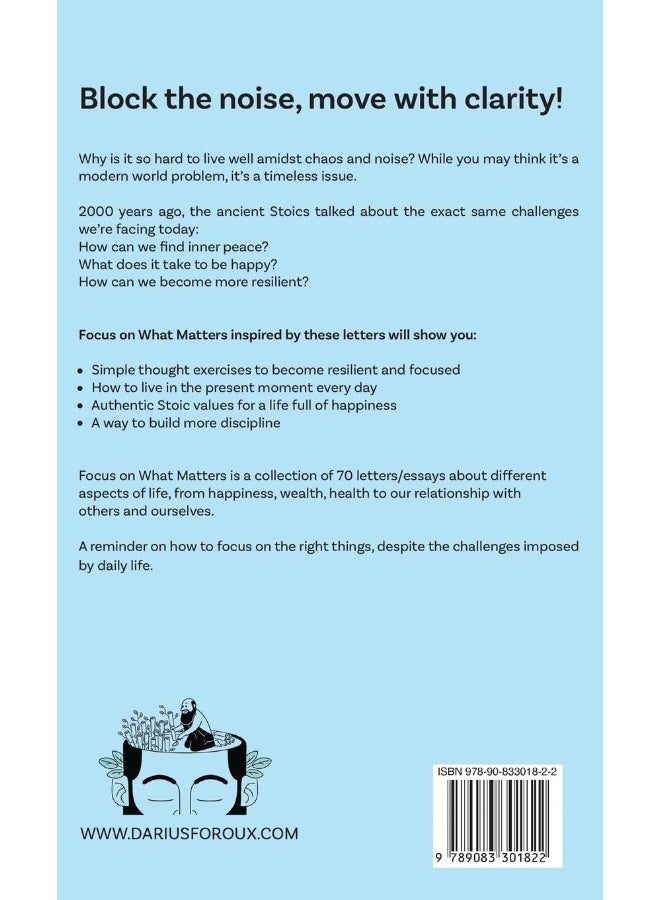 Focus on What Matters: A Collection of Stoic Letters on Living Well - Image 2
