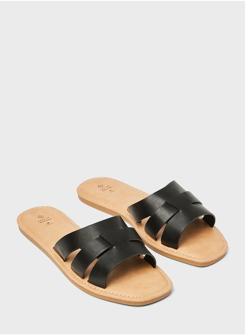 كول ات سبرنج Briannaa Vegan Leather Sandals