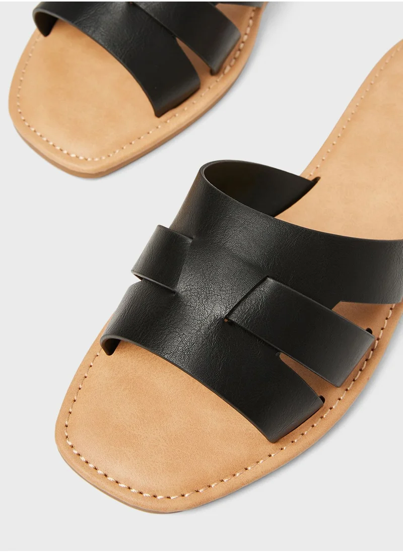 CALL IT SPRING Briannaa Vegan Leather Sandals