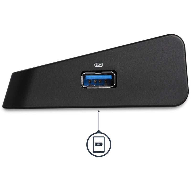 StarTech.com USB 3.0 Docking Station - 4K - HDMI / DisplayPort - with Fast Charge / Ethernet / Audio - Universal Docking Station - Image 4