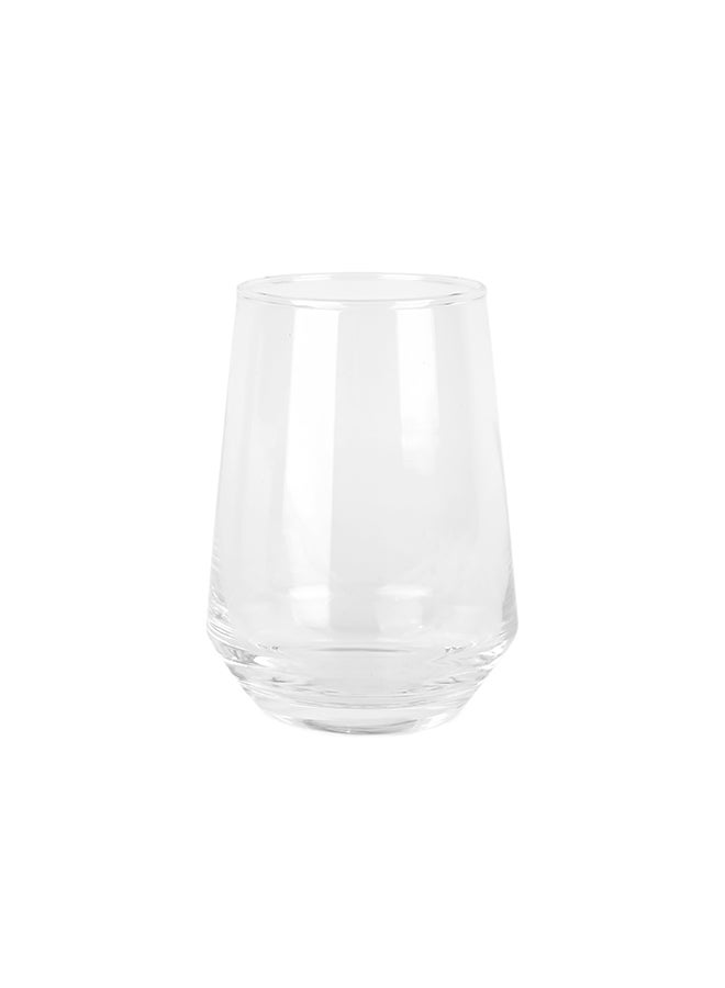 Ollieroo Drinking Glasses Set of 6, 390ml Water Glasses, Stemless Wine Glasses, Glass for Cocktail, Juice, Mojito, Iced Tea, Kitchen and Bar Glassware - Image 5