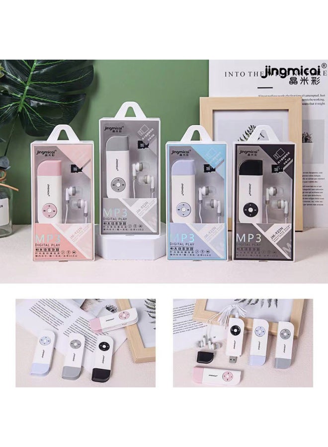 USB Socket With Memory Card In-ear Mp3 With External Sound Card To Listen To Students Learn MP3 At Any Time-Body Color:JM531-Memory Capacity:jm Card-mp3 - Image 3