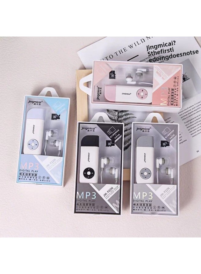 USB Socket With Memory Card In-ear Mp3 With External Sound Card To Listen To Students Learn MP3 At Any Time-Body Color:JM531-Memory Capacity:jm Card-mp3 - Image 2