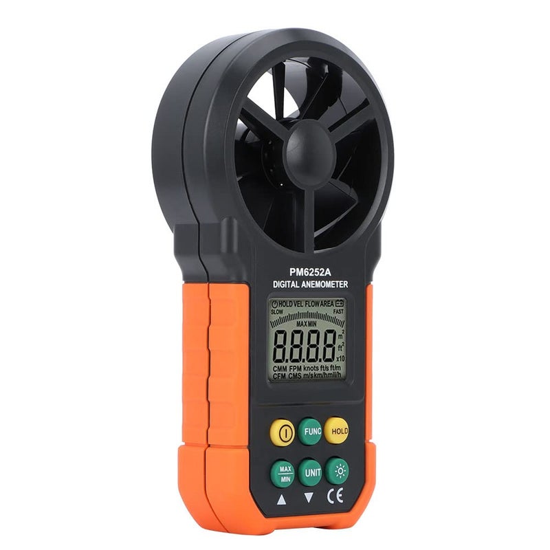 Handheld Digital Anemometer Wind Speed Meter with LCD Backlight Portable Air Velocity Gauge - Image 3