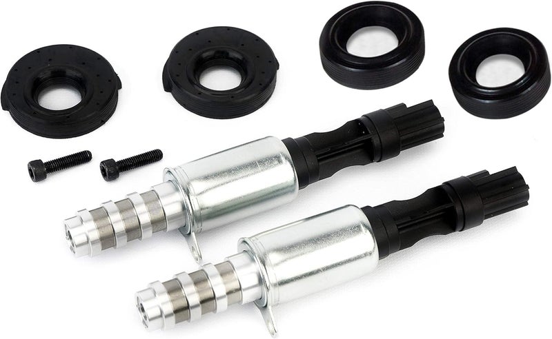 AA Ignition Camshaft Variable Valve Timing Solenoid VCT Replaces 8L3Z-6M280-B - Compatible with Ford, Lincoln & Mercury Vehicles - Expedition, F150, F250, F350, F450 3V 5.4L, 5.4, 4.6 - Solenoids and Cam Seals - Image 1