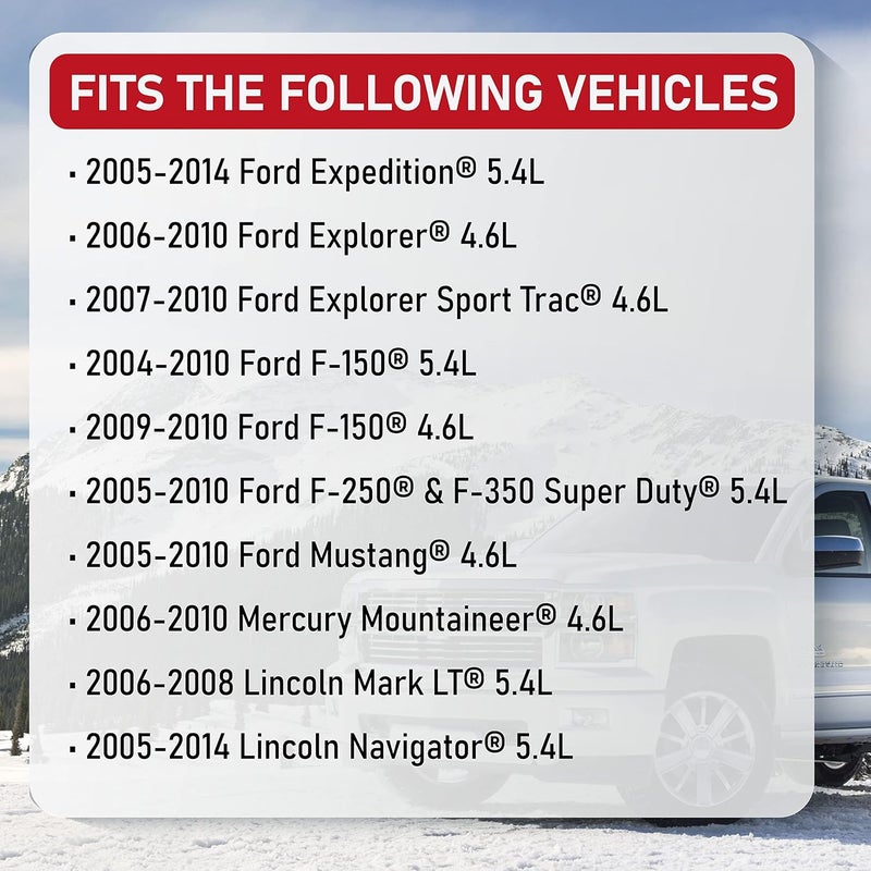 AA Ignition Camshaft Variable Valve Timing Solenoid VCT Replaces 8L3Z-6M280-B - Compatible with Ford, Lincoln & Mercury Vehicles - Expedition, F150, F250, F350, F450 3V 5.4L, 5.4, 4.6 - Solenoids and Cam Seals - Image 5