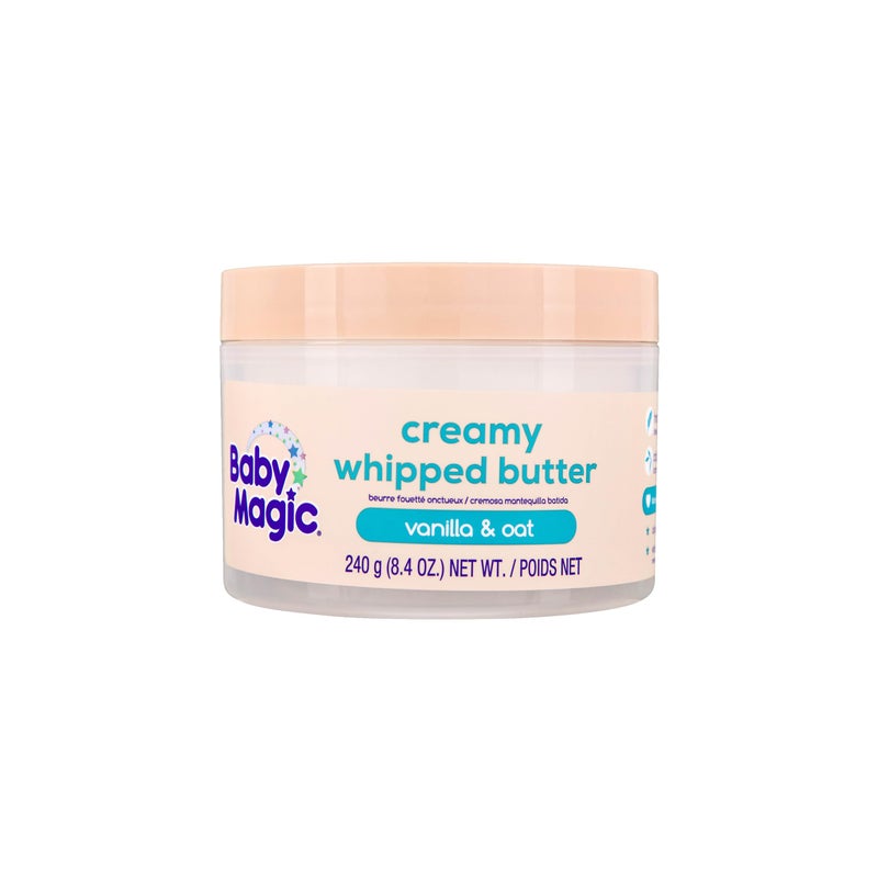 Baby Magic Creamy Whipped Butter Vanilla Oat, 8.4 oz - Image 1