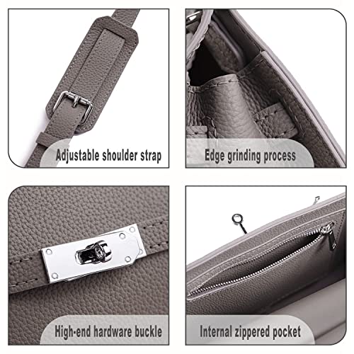 POPSEWING Designer Crossbody Bag DIY Kit for Girls - Leather Working & Sewing Kit for Shoulder Bag, Personalized Gifts (Brown) - Image 4