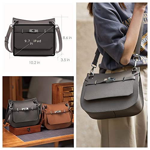 POPSEWING Designer Crossbody Bag DIY Kit for Girls - Leather Working & Sewing Kit for Shoulder Bag, Personalized Gifts (Brown) - Image 2