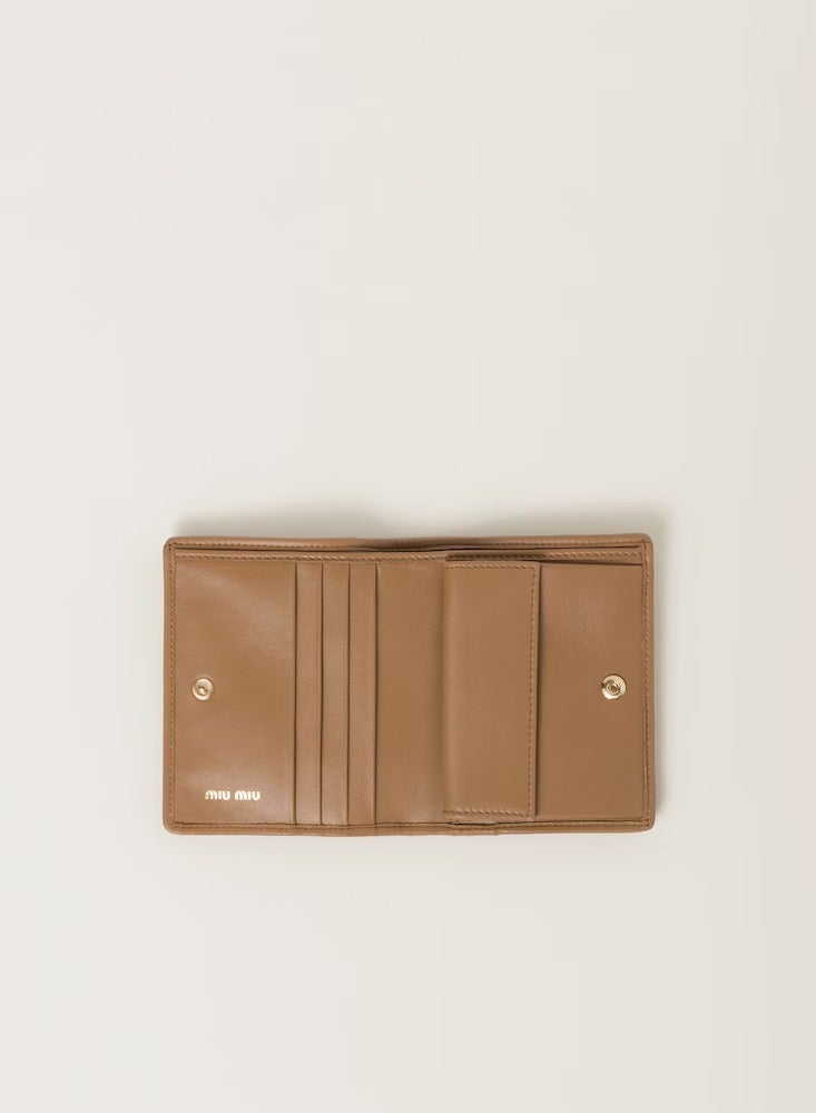 Miu Miu Small matelassé nappa leather wallet - Image 2