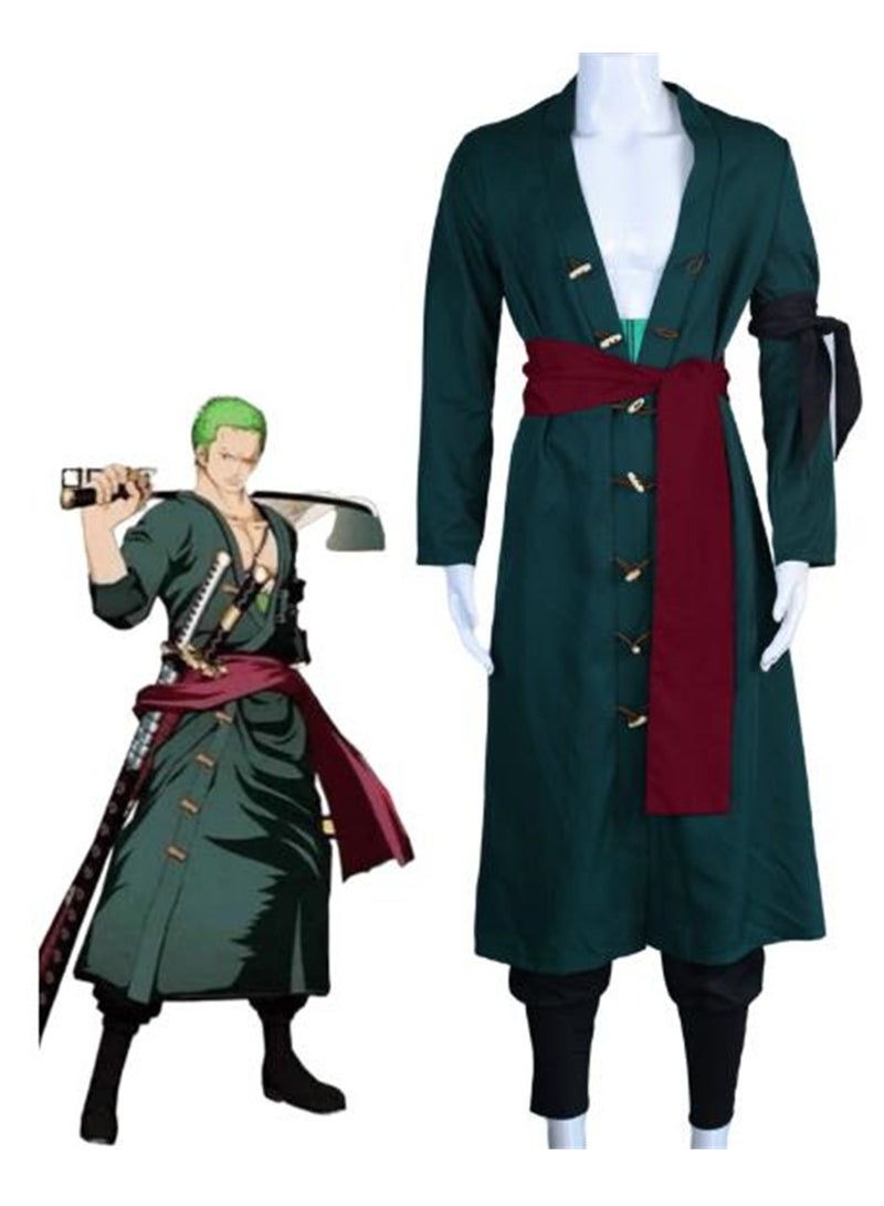 One Piece Zoro cos suit Wano Country cosplay cosplay costume - Image 5