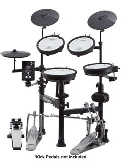 TD-1KPX2 Portable Electronic Drum Kit – Foldable 10-Piece Set with Mesh Pads and USB MIDI