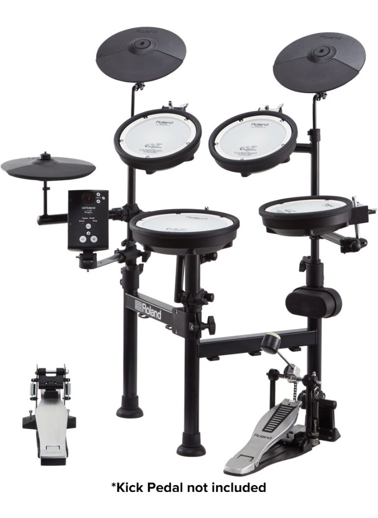 Roland TD-1KPX2 Portable Electronic Drum Kit – Foldable 10-Piece Set with Mesh Pads and USB MIDI  - Image 4
