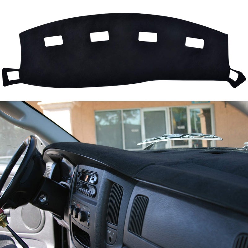 SPEEDWOW Dashboard Dash Board Cover Mat Carpet Compatible with Dodge Ram 1500 20022005 Compatible with Dodge Ram 25003500 20032005