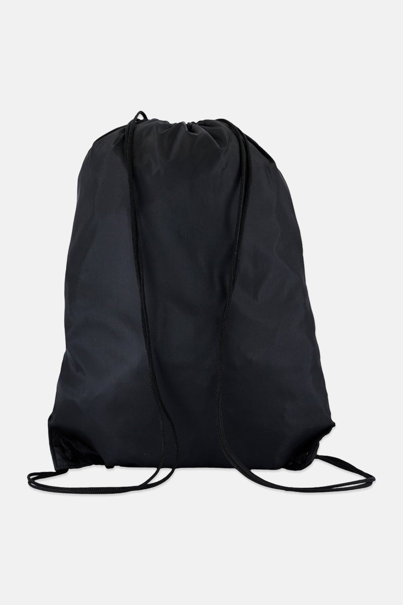 Ellesse Men Brand Logo Gym Sack Bag, Black - Image 2