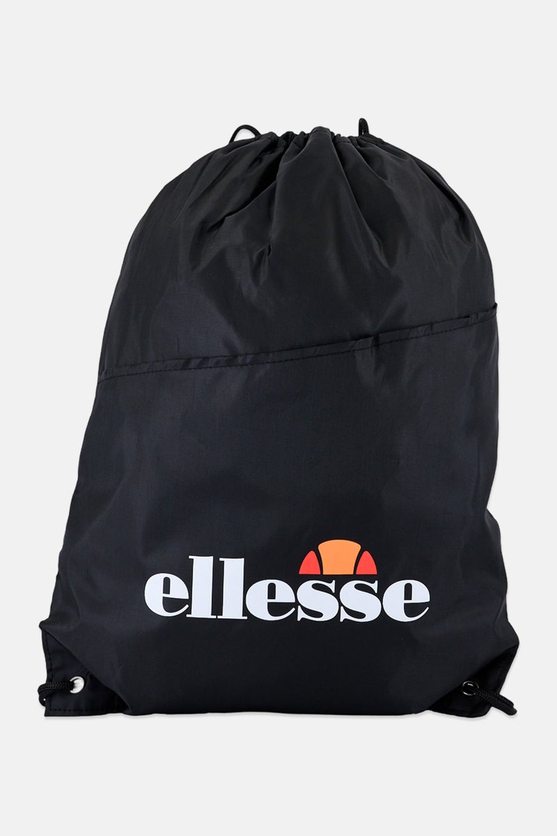 Ellesse Men Brand Logo Gym Sack Bag, Black - Image 1