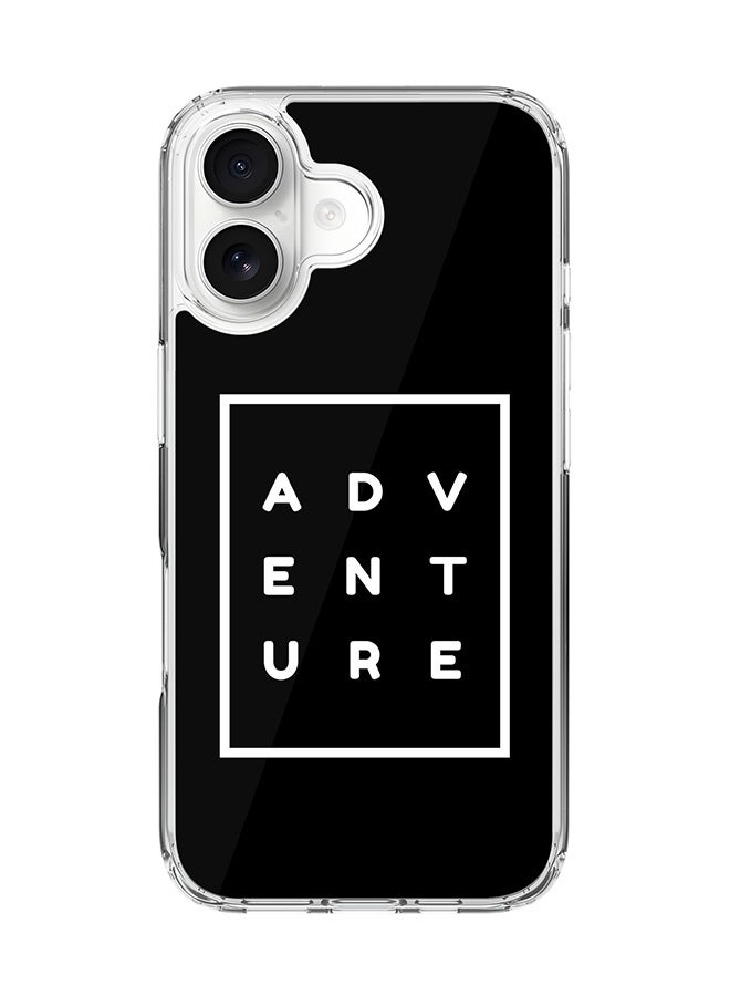 Stylizedd Classic Clear MagSafe Case for iPhone 17 , Hybrid Soft Case Flexible Edges Anti Drop TPU PC Gel Thin Transparent Cover [ Designed for iPhone 17 ] - Adventure