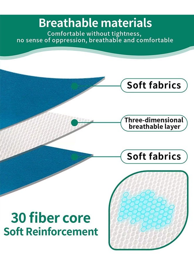 Muyixin حزام مقعد الكرسي المتحرك لكبار السن، أحزمة طبية للمستشفى مع حزام مضاد للانزلاق، ملائمة مريحة للمرضى كبار السن، أحزمة مقاعد الكراسي المتحركة العالمية للبالغين - Image 3